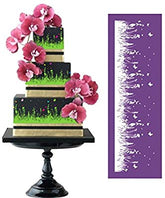 GRASS AND FLOWERS MESH STENCIL